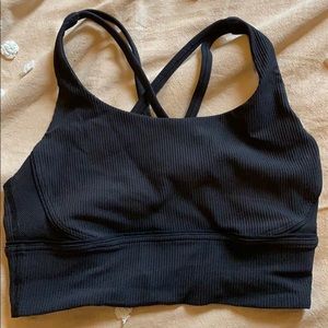 lululemon energy bra long line *texture
